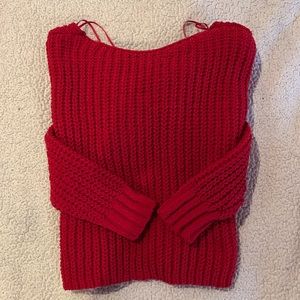 Slouchy Chenille Sweater